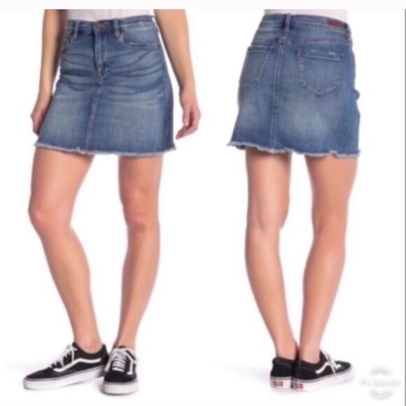 BlankNYC Denim Denim Mini Skirt Size 25 * - Picture 1 of 8